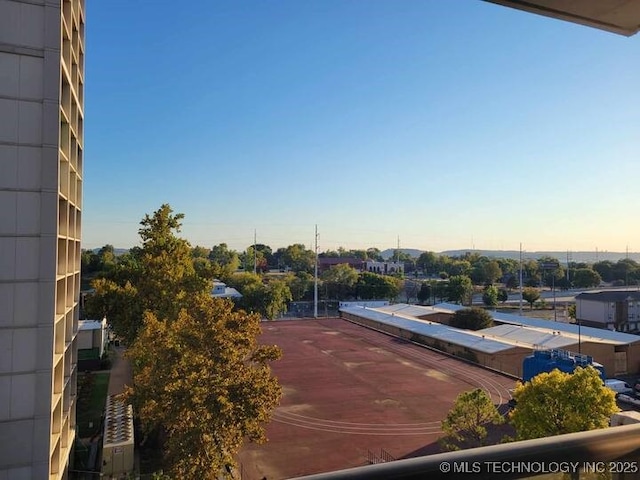 450 W 7th St Unit 704, Tulsa, OK 74119 - view of patio terrace at dusk