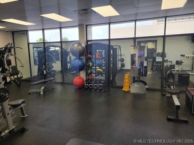 450 W 7th St Unit 704, Tulsa, OK 74119 - view of gym