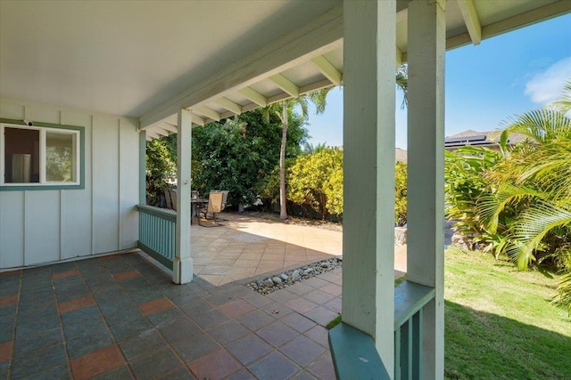 view of patio