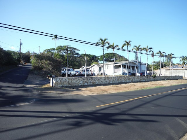 view of road