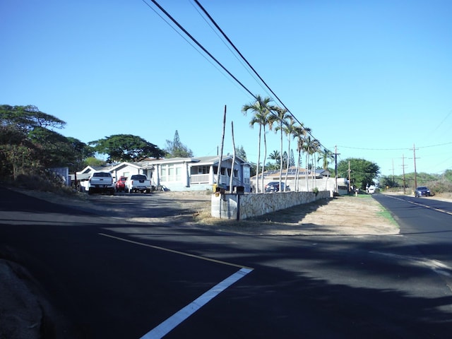 view of road