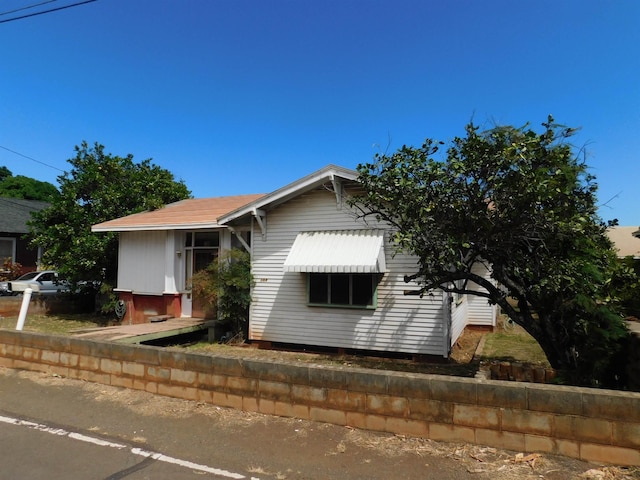 view of front of house