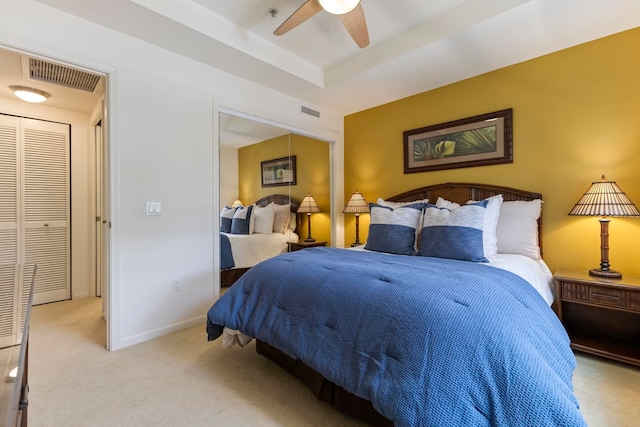 28 Hauwahine Ln Unit F203, Kihei, HI 96753 - bedroom with carpet floors and ceiling fan