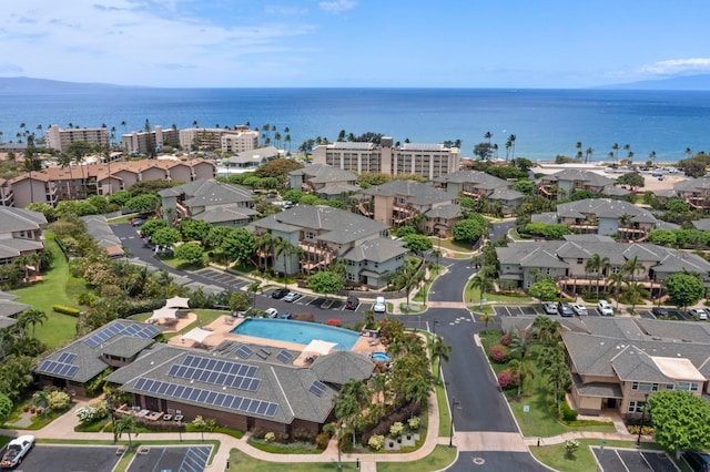 28 Hauwahine Ln Unit F203, Kihei, HI 96753 - drone / aerial view of a nearby body of water