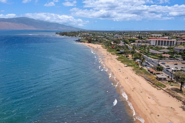 28 Hauwahine Ln Unit F203, Kihei, HI 96753 - aerial view of a water and mountain view