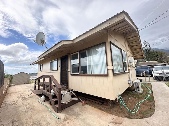 view of side of home