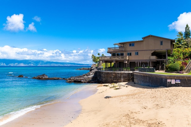 4909 Lower Honoapiilani Rd Unit A8, Lahaina, HI 96761 - water view with local beach