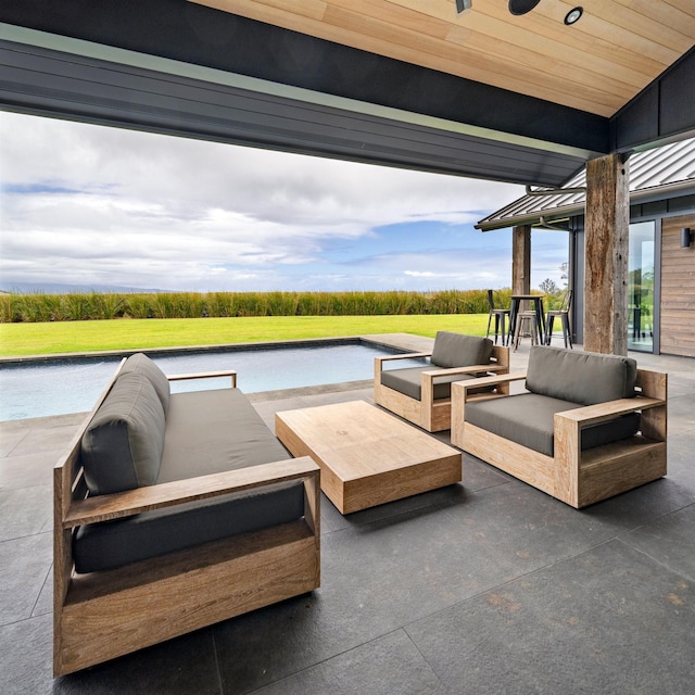 715 Laulama Pl Unit 45, Lahaina, HI 96761 - view of patio featuring outdoor lounge area