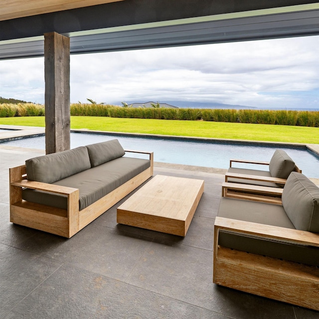 715 Laulama Pl Unit 45, Lahaina, HI 96761 - view of patio / terrace with an outdoor hangout area