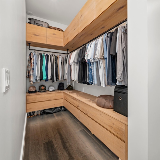 715 Laulama Pl Unit 45, Lahaina, HI 96761 - spacious closet with dark wood-style flooring