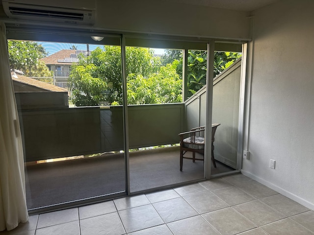 715 S Kihei Rd Unit D143, Kihei, HI 96753 - unfurnished sunroom with a wall mounted AC