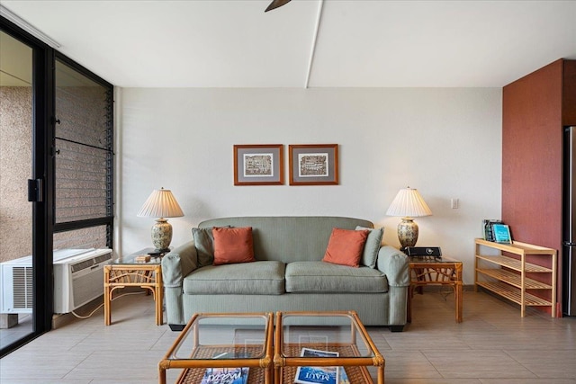 view of living room
