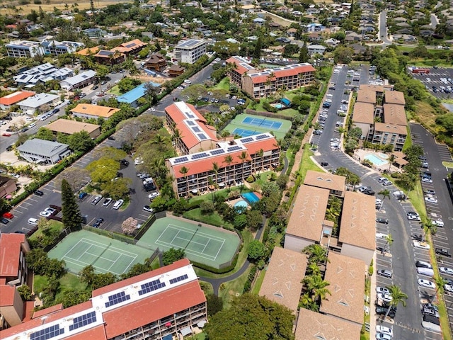 aerial view of property and surrounding area