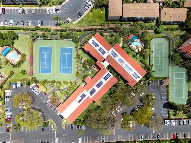aerial view