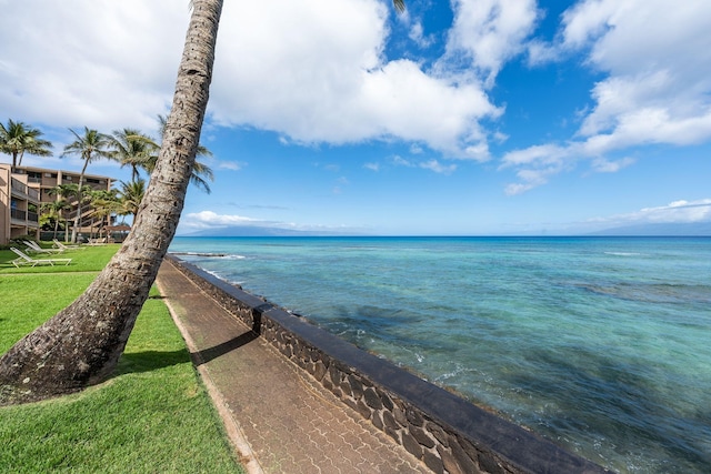 property view of water