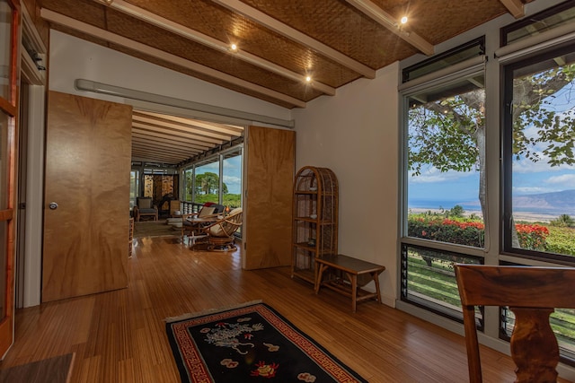 1195 Omaopio Rd Unit A, Kula, HI 96790 - living area featuring wood finished floors