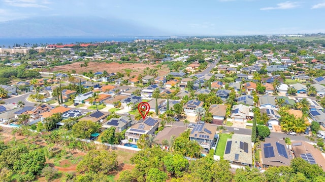 birds eye view of property featuring a residential view