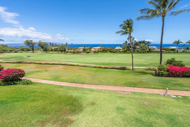 3950 Kalai Waa St Unit R 103, Kihei, HI 96753 - view of community with golf course view and a yard