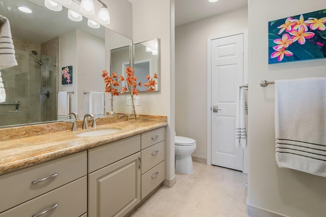 3950 Kalai Waa St Unit R 103, Kihei, HI 96753 - full bath featuring vanity, tiled shower, and tile patterned flooring
