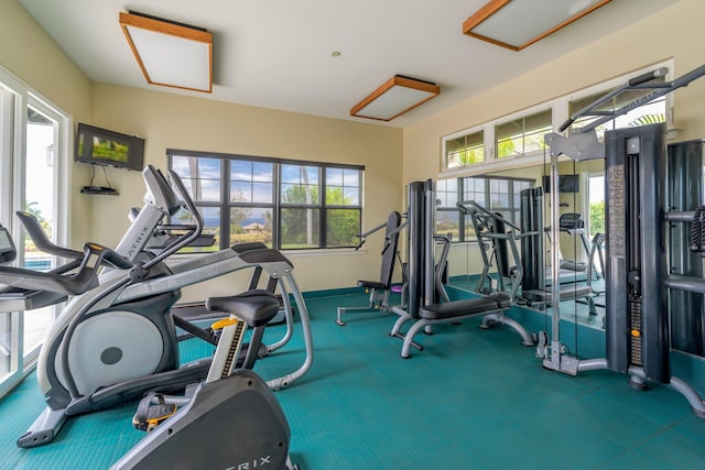 3950 Kalai Waa St Unit R 103, Kihei, HI 96753 - view of exercise room