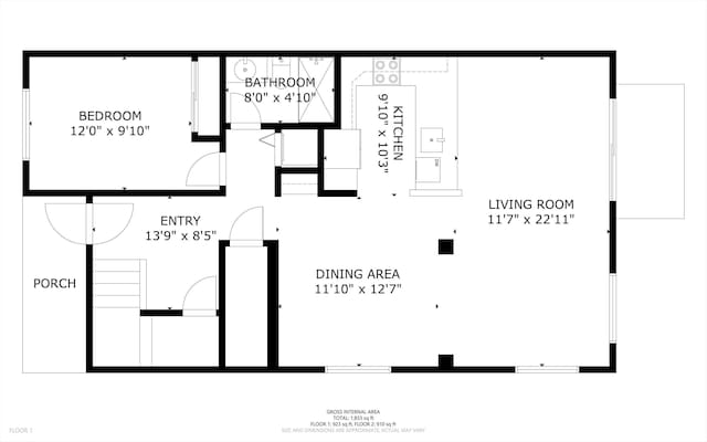 3950 Kalai Waa St Unit R 103, Kihei, HI 96753 - view of floor plan / room layout