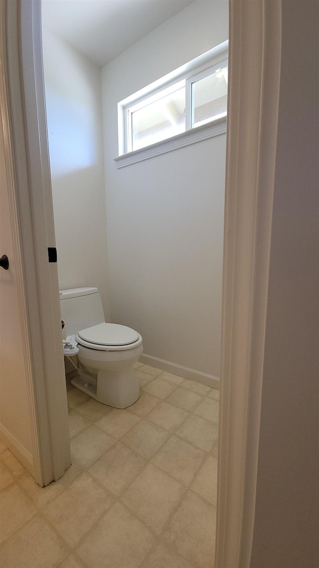 bathroom with toilet