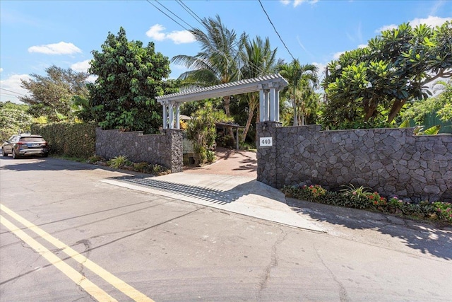 440 Mikioi Pl, Kihei, HI 96753 - gate featuring a pergola