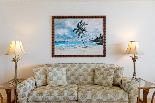 view of living area