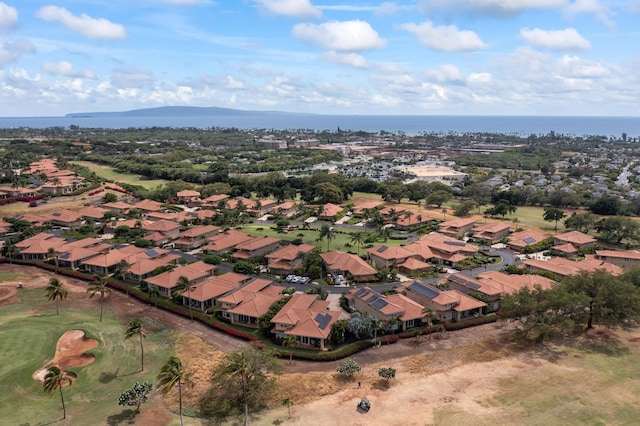 2563 Umeke Cir Unit 64, Kihei, HI 96753 - aerial perspective of suburban area with a local golf course and a large body of water