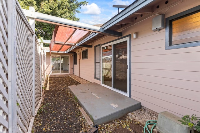 view of patio / terrace