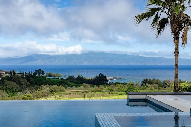 210 Naio Pl, Lahaina, HI 96761 - water view featuring a mountain backdrop