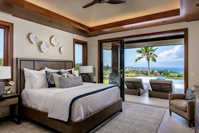 210 Naio Pl, Lahaina, HI 96761 - bedroom featuring access to outside