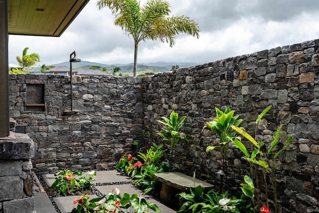 210 Naio Pl, Lahaina, HI 96761 - view of patio / terrace featuring a mountain view