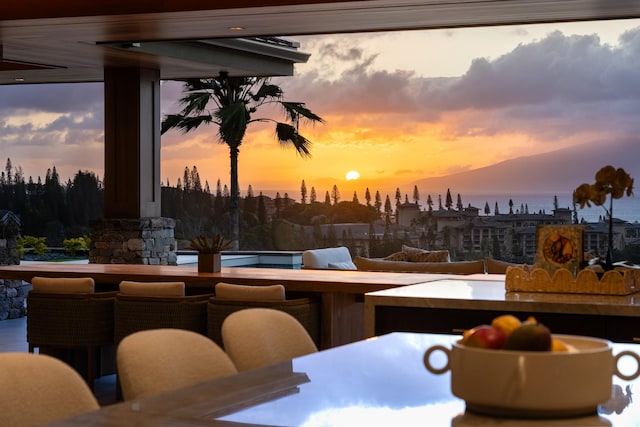 210 Naio Pl, Lahaina, HI 96761 - view of patio featuring outdoor dining space