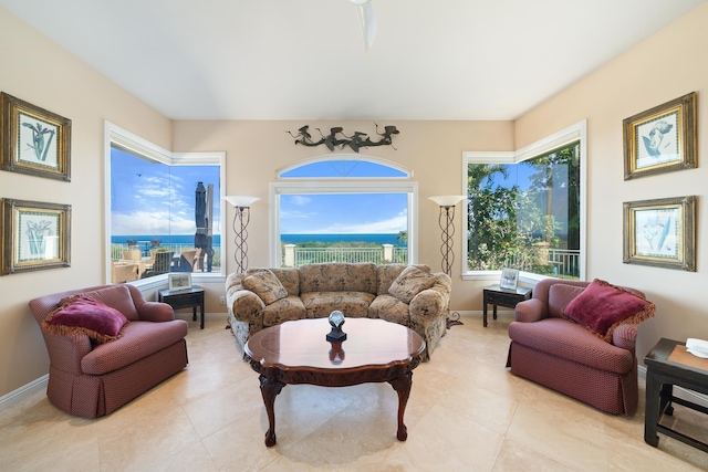 view of living room