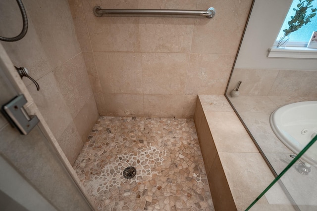 1387 Hihimanu St Unit 16, Kihei, HI 96753 - bathroom featuring walk in shower and sink