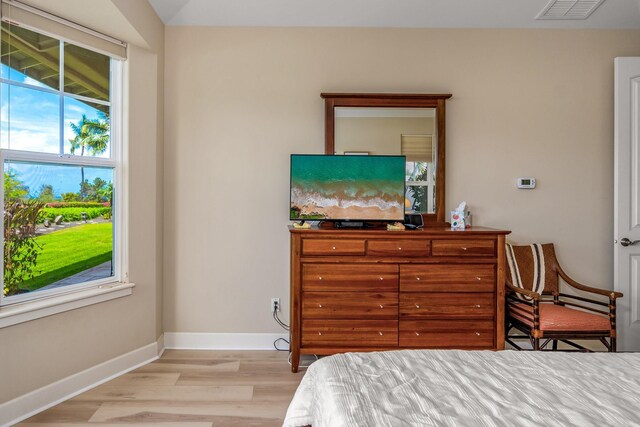 1387 Hihimanu St Unit 16, Kihei, HI 96753 - bedroom with light hardwood / wood-style floors