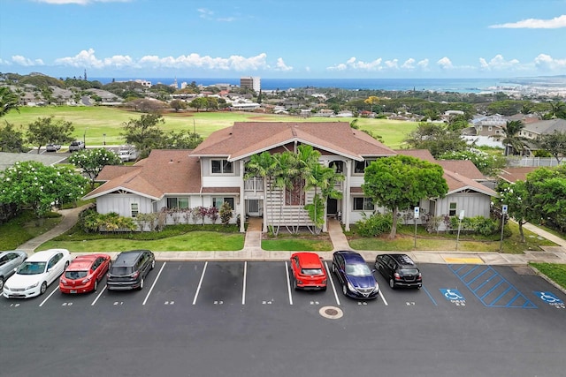 exterior space featuring golf course view