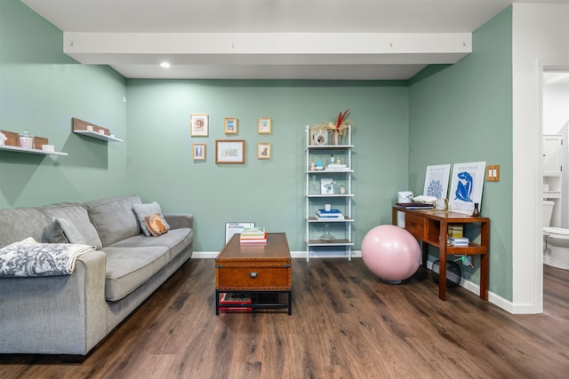 473 Kalalau Pl, Kihei, HI 96753 - living room with wood finished floors, baseboards, and recessed lighting