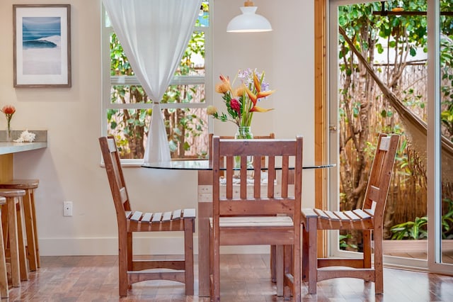 19 Hoku Pl, Paia, HI 96779 - dining space with baseboards