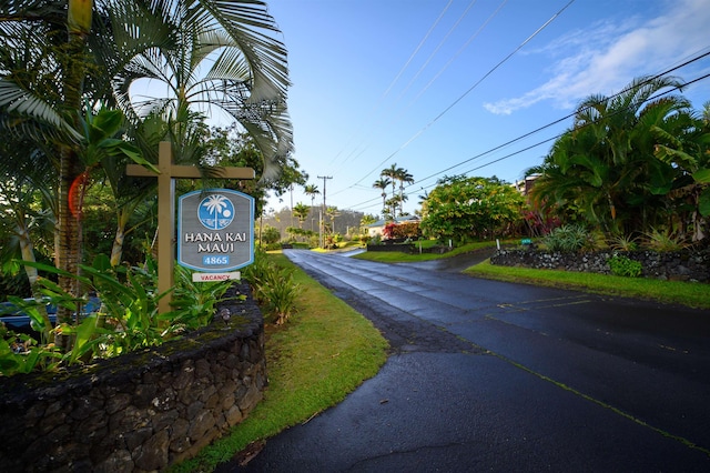 view of road