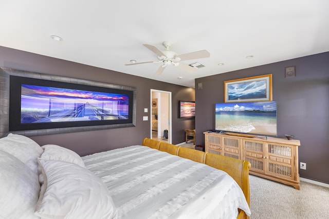 160 Pualei Dr Unit 160-4, Lahaina, HI 96761 - bedroom with carpet, a ceiling fan, and baseboards