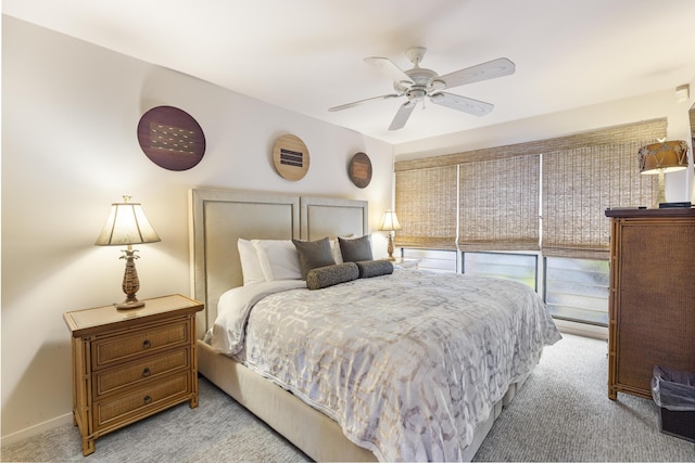 160 Pualei Dr Unit 160-4, Lahaina, HI 96761 - bedroom with carpet, ceiling fan, and baseboards