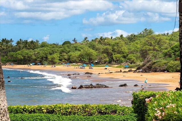 4850 Makena Alanui Rd Unit F-108, Kihei, HI 96753 - property view of water with a beach view