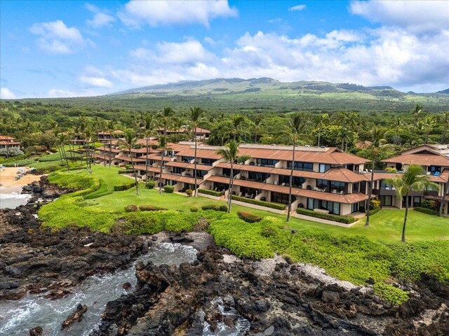 4850 Makena Alanui Rd Unit F-108, Kihei, HI 96753 - bird's eye view featuring a mountain view