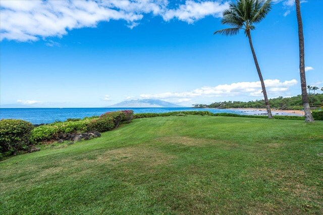 4850 Makena Alanui Rd Unit F-108, Kihei, HI 96753 - view of water feature with a mountain view