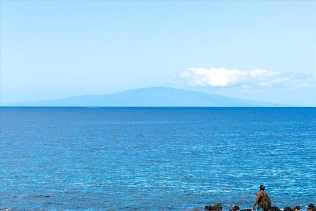 4850 Makena Alanui Rd Unit F-108, Kihei, HI 96753 - property view of water with a mountain view