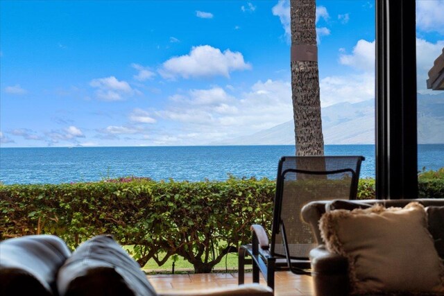 4850 Makena Alanui Rd Unit F-108, Kihei, HI 96753 - balcony with a water view