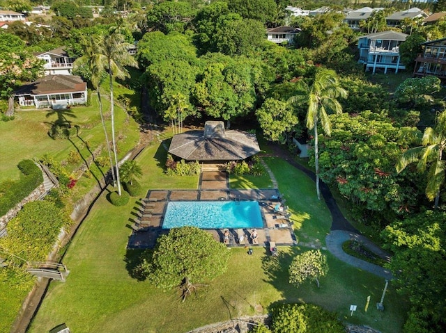 aerial view