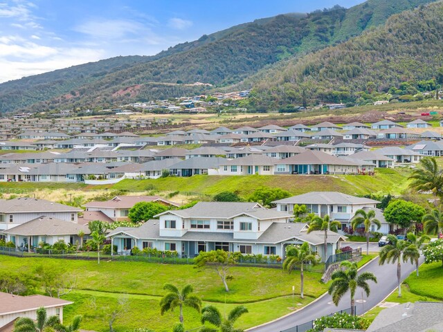 123 Hoowaiwai Loop Unit 1801, Wailuku, HI 96793 - aerial perspective of suburban area with mountains